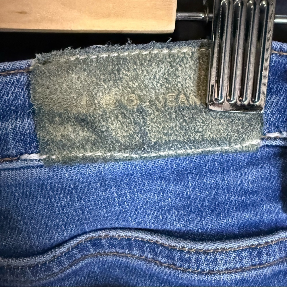 IRO High Rise Blue Distressed Jeans - Picture 3 of 10